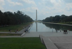 Washington Monument, Reflecting pool