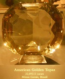 American Golden Topaz, Smithsonian National Museum of Natural History